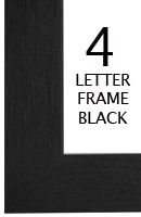 Frame | 4 Letter | Black